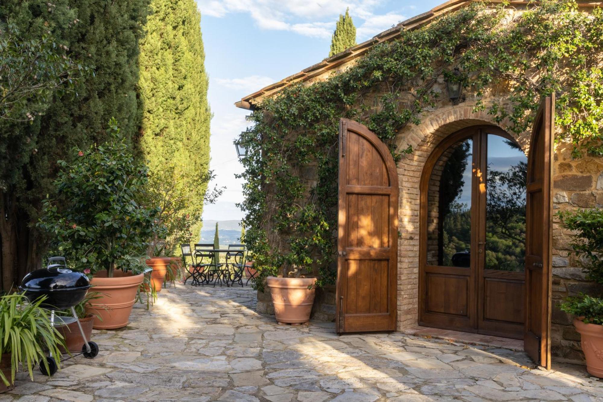 Cipressini Villa Castellina in Chianti Exterior photo